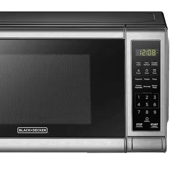 Black + DECKER микроволновые настольные черные