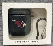 Keephouse Arizona Cardinals AirPods Case With Keychain New Open Box