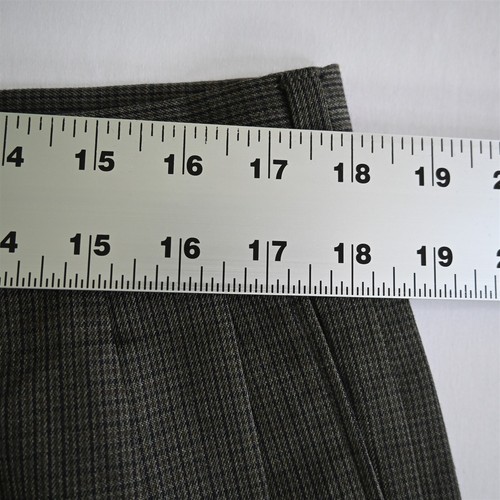 Vtg Austin Reed 34x30 Green Houndstooth Check USA Made Wool Mens Dress Pants - Picture 2 of 9