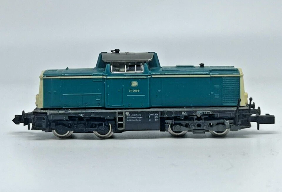 N Scale Arnold 2011 Locomotive DB 211 Original Box - Image 3 of 4