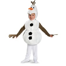 ¡NUEVO CON ETIQUETAS! Disney Frozen OLAF Muñeco de Nieve Vestido Elegante DISFRAZ 4-6 Años