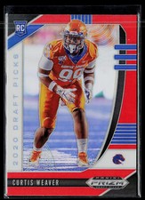2020 Panini Prizm Draft Picks #166 Curtis Weaver Prizms Orange