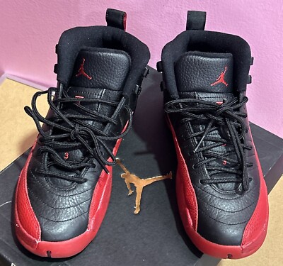 Nike Air Jordan XII 12 Retro (GS) Flu Game 153265-002 Size 4.5Y