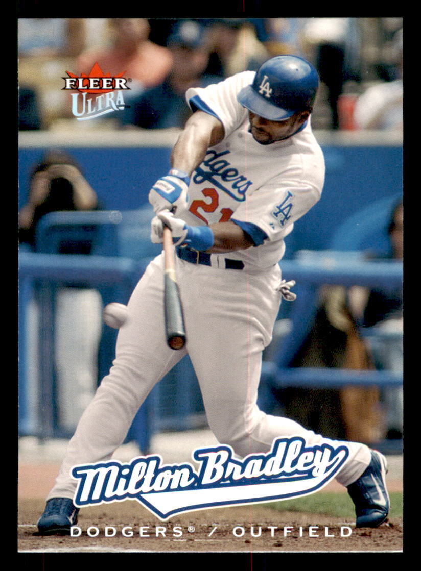2005 Ultra  #22 Milton Bradley Los Angeles Dodgers