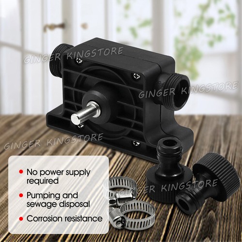 1Pack Self-Priming Transfer Oil Fluid Pumps Electric Drill Powered Water Pump A - Picture 2 of 9