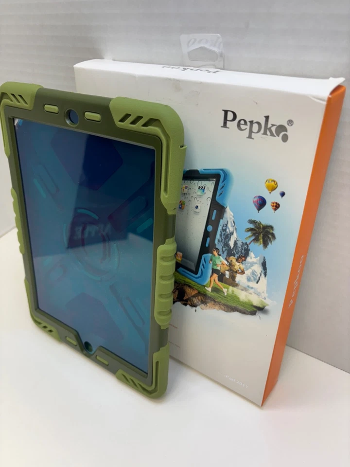 Pepkoo Spider Case For iPad Air, iPad 5 & iPad 6, Shock Proof Case W/ Stand - Image 4 of 4