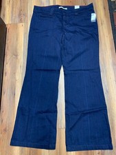 Tommy Hilfiger Women's Dark Blue premium denim Jeans Size 16