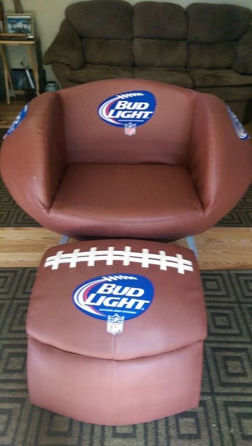 bud light ottoman cooler