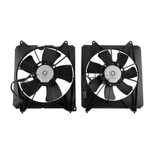 2XRadiator & A/C AC Condenser Cooling Fans Kit for Honda Accord 2.4L 2013-2017