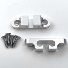 2 PCS Aircraft Aluminum Bass 2 String Retainer String Guide Tree Fit Hipshot