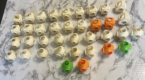 Tomy POPOIDS Set Wheels People Set Mixed Lot Pieces Vintage Over 250 Pieces! - Picture 7 of 13