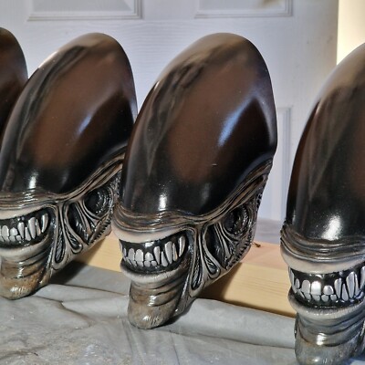 Alien Aliens Xenomorph Skulptur Kopf Requisite Replik Sammlerstück Raubtier Spielzeug