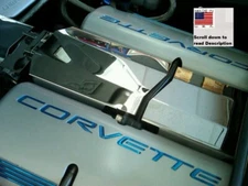 C6 Corvette Plenum Intake Manifold 2pc 2005-2007 Polish Stainless engine dress