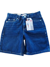 Levi's Big Girls Mid Rise Midi Short Blue PICK SIZE