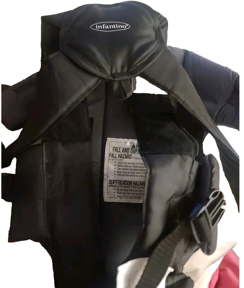 Black Infantino Baby Carrier ~ 8 LBS To 25 LBS - Image 2 of 2