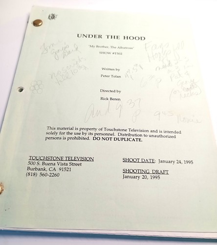 The George Wendt Show 1995 TV Show Orig Production Used Script S1 E8 Pencil Mark - Picture 3 of 8