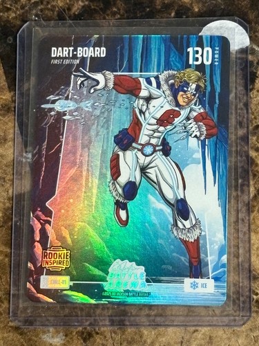 2026 Bo Jackson Battle Arena DART-BOARD #130 ICE Parallel First Edition Rook Ins