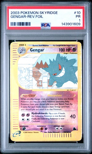 Gengar graded PSA 1 for sale on eBay