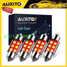 36mm Led Light Car Bulb Lamp For Interior Dome Map Set Inside White 110set