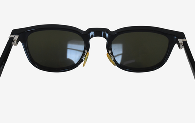 Pre-owned CELINE CL41412/F/S Black with Green Lenses  display picture 1
