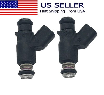 2pcs Fuel Injectors For Harley-Davidson Blackline /Softail /Breakout... 27654-06