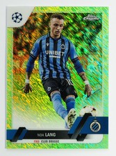 Noa Lang Chrome UCL 2022/23 Green /399