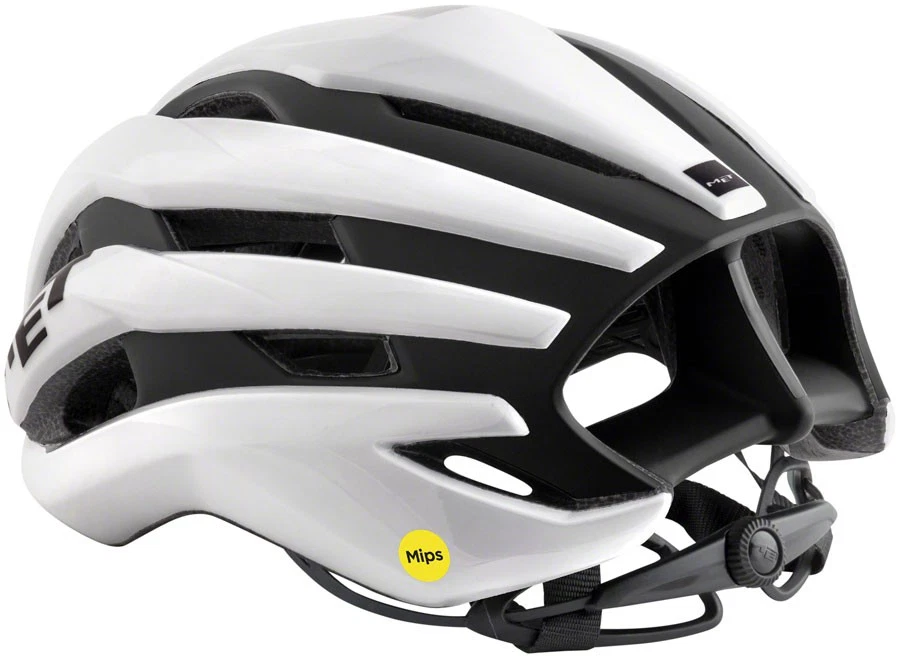 Casco MET Trenta MIPS Road Tri/TT moldeado EPS mate/blanco brillante/negro, pequeño Foto 2 de 4