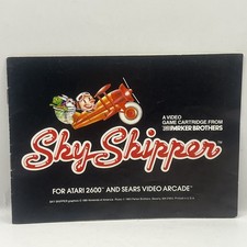 Sky Skipper Atari 2600 Instruction Manual Booklet ONLY Great Shape