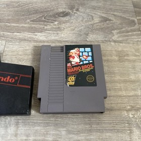 Nintendo Super Mario Bros. 5 Screw Black Box NES Cartridge