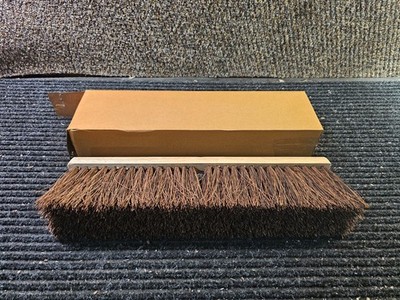 (QTY 3) Weiler Vortec Pro 25241 Deck Brush Head - 18 in - Palmyra Fill - Brown