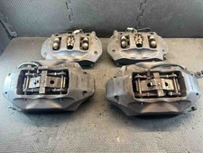 06-17 Vw Touareg Set Of 4 Gray Calipers Front Rear Left Right Side