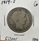 1914 S Barber Silver Half Dollar