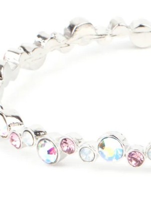 Paparazzi  Bracelet   Twinkly Trendsetter UV Iridescent Multi & Pink Bangel 