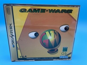 GAME-WARE 3 + 4 SEGA Saturn Japan 3-disc set - US Seller!