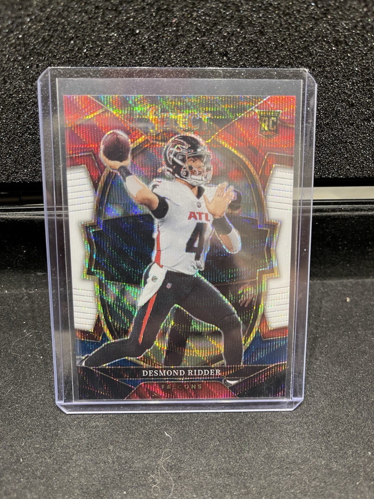 2022 Panini Select - Concourse Desmond Ridder #36 Tri-Color Prizm /249 (RC)