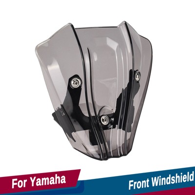 Front Windshield Windscreen Wind Deflectors For Yamaha MT-09/SP 2024-ON Smoked