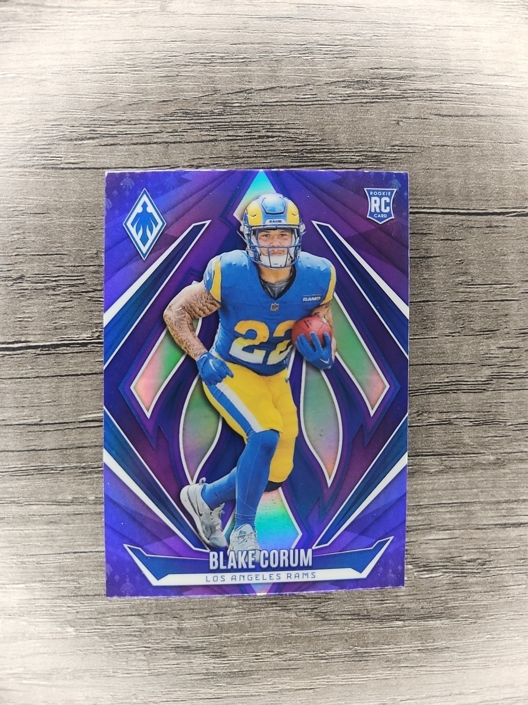 2024 Panini Phoenix - Rookies Blake Corum #158 Purple (RC)