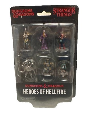 Stranger Things Dungeons & Dragons Heroes of Hellfire 6 Figure Set