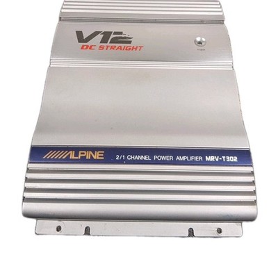 Alpine V12 DC Straight Alpine 2-1 Channel Power Amplifier Mrv-T302