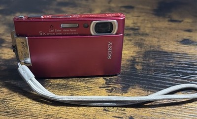SONY Cyber-Shot DSC-T200 Compact Digital Camera Hot Pink-No Battery