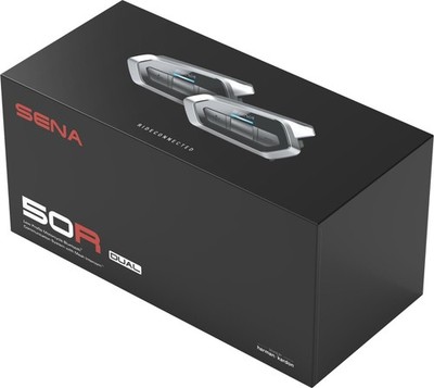Sena 50R Bluetooth Communication with Mesh Intercom Dual Pack