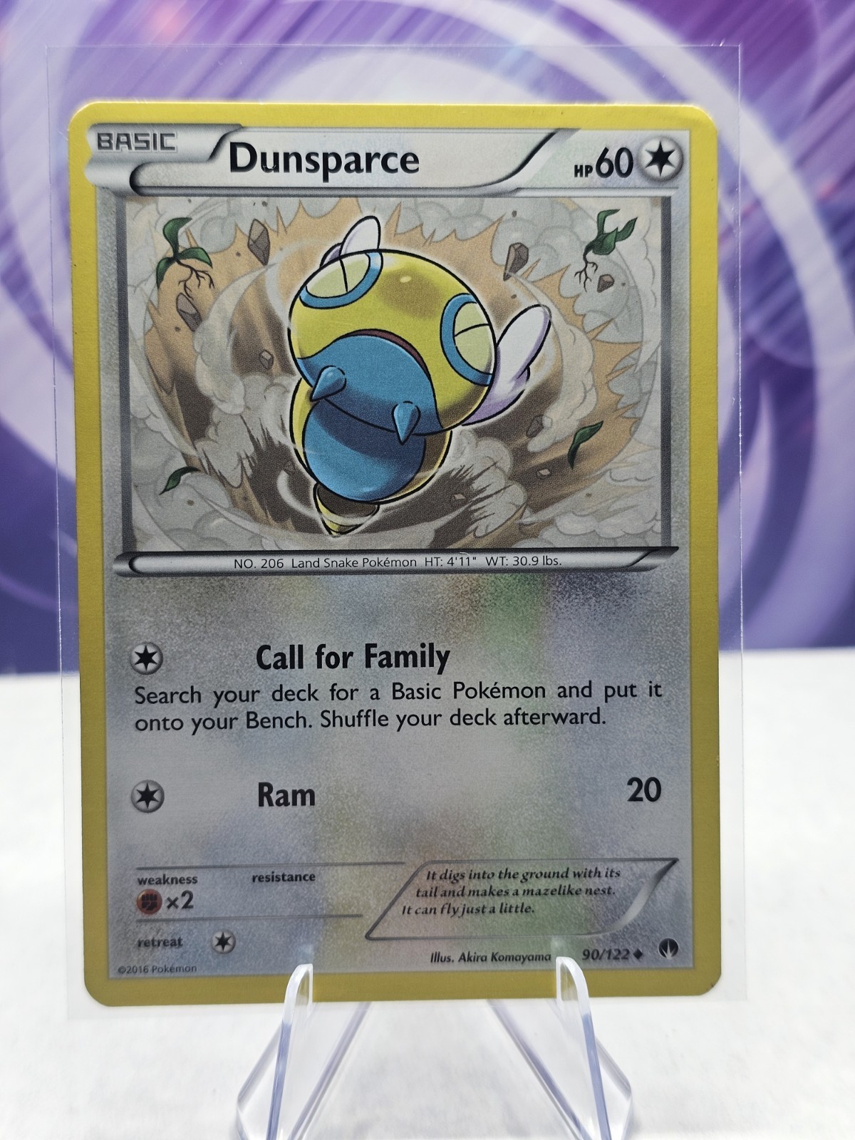 Dunsparce 90/122 Uncommon - Pokemon XY Breakpoint Card