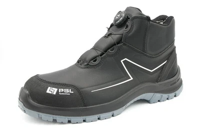 Chaussures de Sécurité S3 SR Homme Cuir Nubuck Fermeture Rapide Composite 39-47 - Photo 1/3