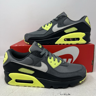 Nike Men's Air Max Sphere 2021 Nike Air Max 90 Smoke Grey Lemon Twist  Yellow Men's Shoes No