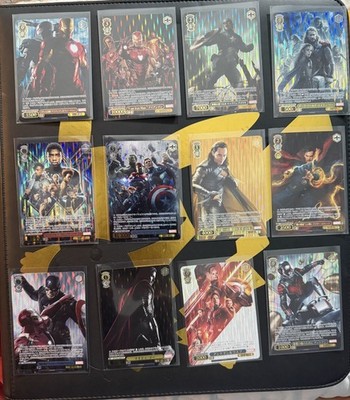Marvel Premium Weiss Schwarz IFP Japanese Complete Set 28 Cards
