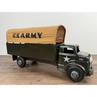 Vintage Marx Lumar U.S. Army Troop Carrier Truck Toy