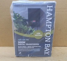 HAMPTON BAY DIY-300PS LOW-VOLTAGE 300W LANDSCAPE LIGHTING TRANSFORMER, DD SENSOR