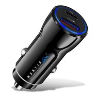 USB 3.0 QC + USB-C PD MT010 6477111 MT010 KFZ LadegeräT
