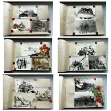 Soviet Army DMB Photo Album USSR Tank Soldier 1978–80,64 Photos with Military