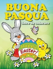 Buona Pasqua libro da colorare by Carletto Coloretto Paperback Book